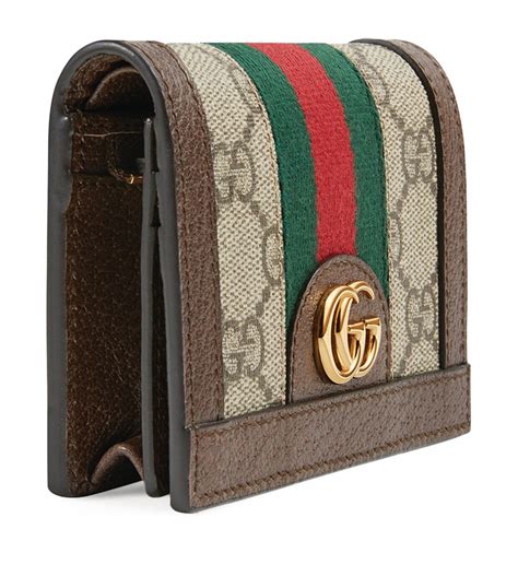 gucci card holder monogram|gucci card holder sale clearance.